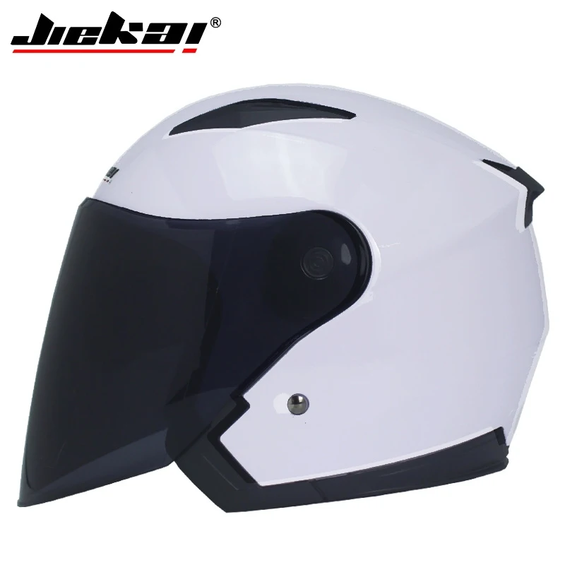 JIEKAI мотоциклетный шлем с открытым лицом мотоциклетный шлем Motocicleta Cascos Para Moto Racing rcycle винтажные шлемы - Цвет: b2