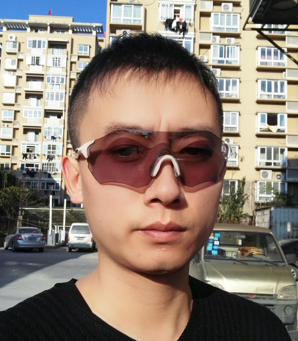 Авто фотохромные спортивные мужские солнцезащитные очки дорожные велосипедные