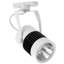 Toika 30 шт. 20 Вт COB отслеживание света для магазина/освещение для торговых центров Цвет опционально белый/черный точечный свет AC85-265v