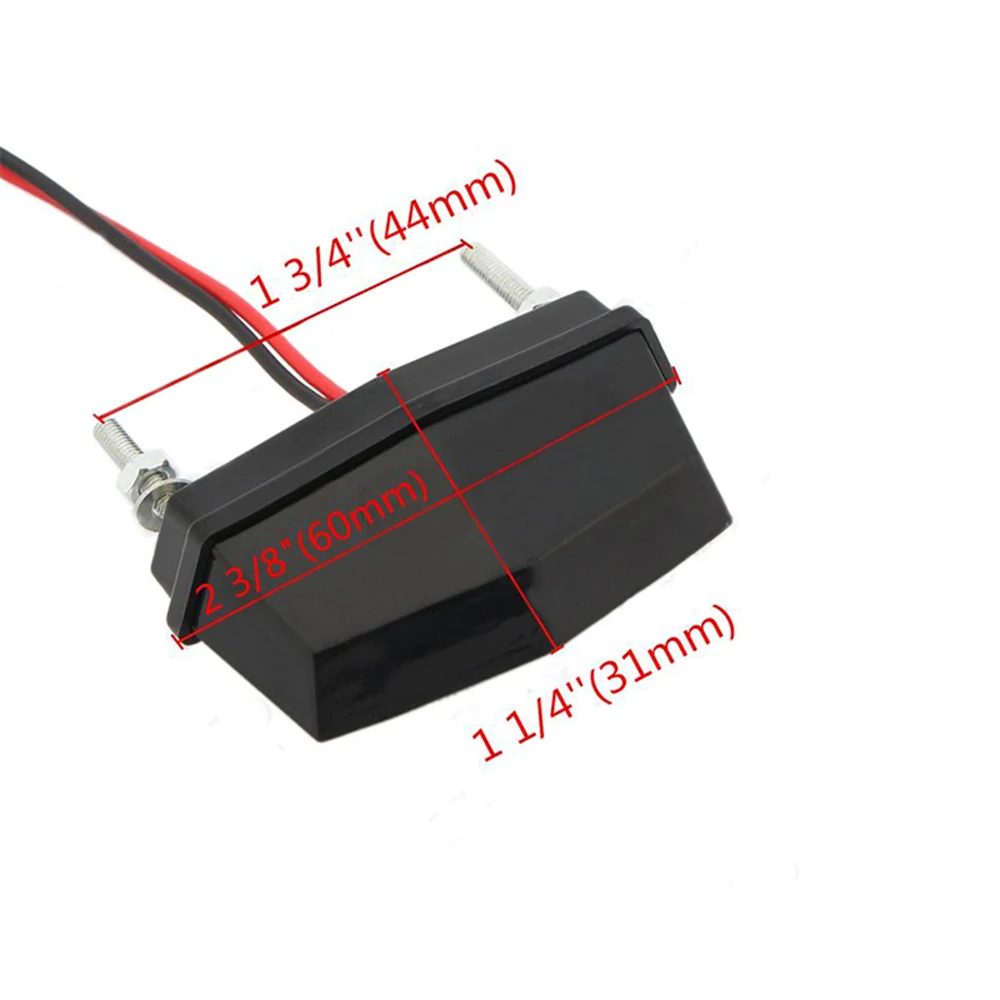 Светодиодный мини-фонарь для мотоцикла, задний светильник для мотоцикла, светильник для номерного знака, Автомобильный задний светильник для Honda/Kawasaki/Yamaha/Suzuki