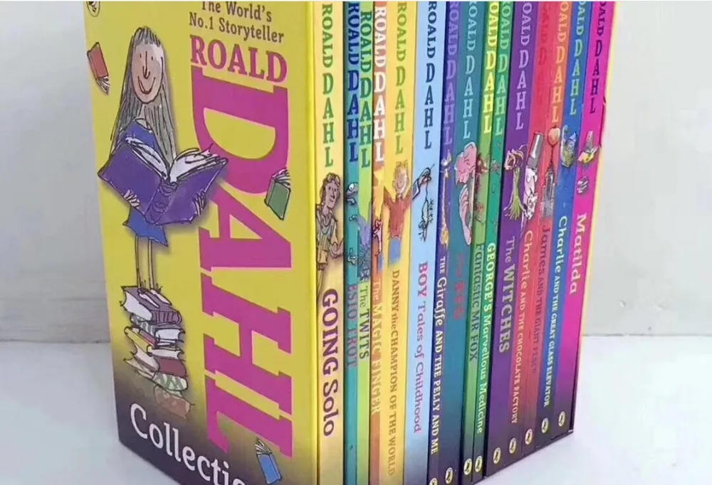 Модная английская книга Dahl Волшебная история развивающая привычка для чтения