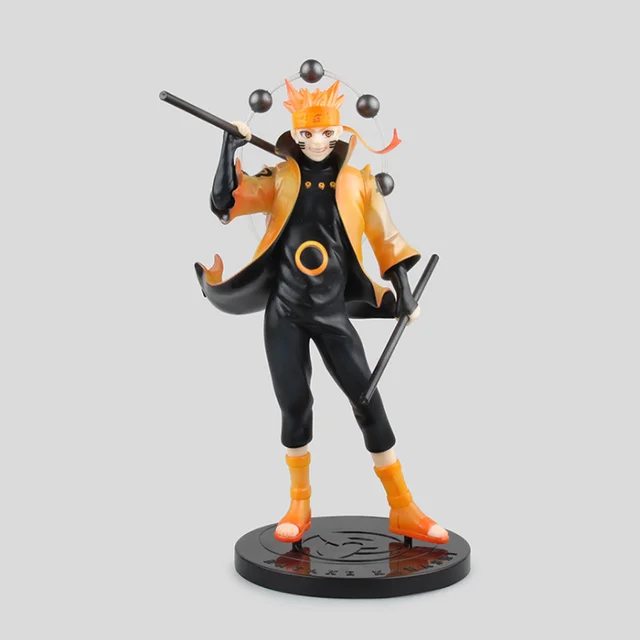 Anime Naruto Rikudo Sennin Mode Uzumaki Naruto PVC Action Figure Jouets Kyuubi modèle jouet Poupée juguetes