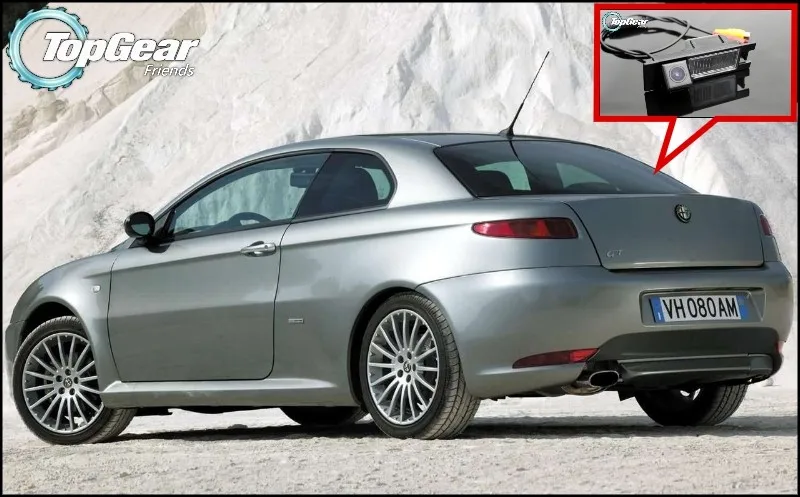 Car Camera For Alfa Romeo AR GT  Nuovo High Quality Rear View Back Up Camera For Top Gear Friends Use  CCD with RCA