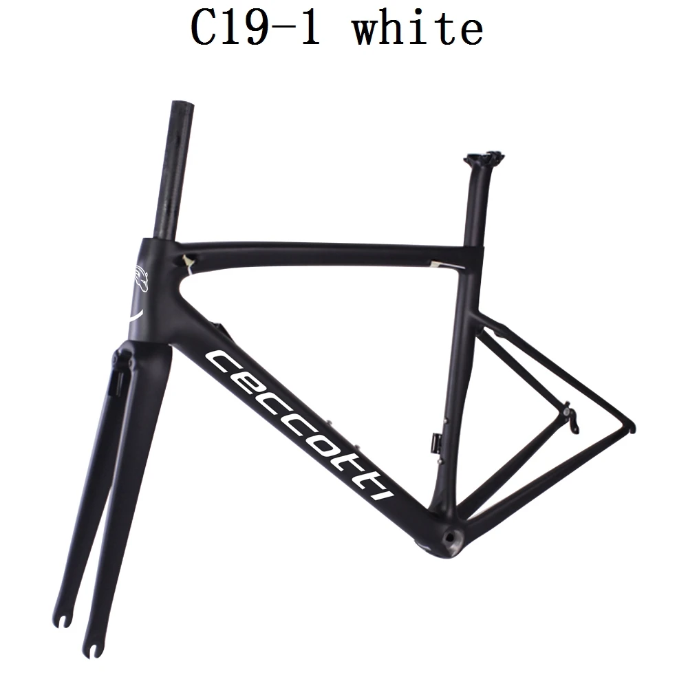 

DC019 carbon road bike frame road cycling bicycle frameset oem brand frame clearance frame fork seatpost carbon frame
