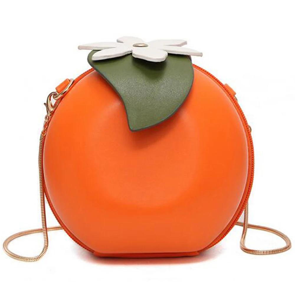 SFG HOUSE Fruit Orange Pattern Crossbody Bag Handbags 2017 Fashion Cute