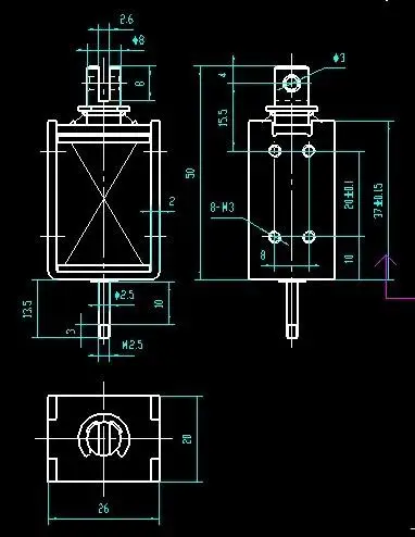 Заводская Распродажа пуш-ап и Вытяните тип постоянный Электромагнит microframe DC6/12/24 V 10 мм ход 0.8N 0,9 Вт 10 шт./лот