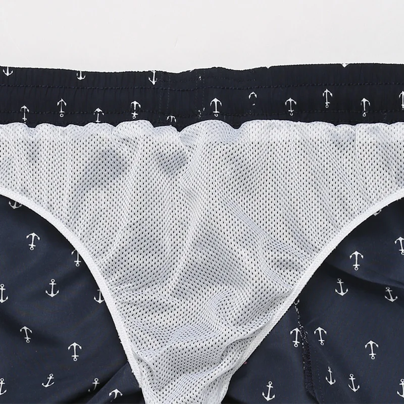 2018 boardshorts mens swimwear shorts men's surfing board summer surf shorts men running shorts gym quick drying Mesh liner