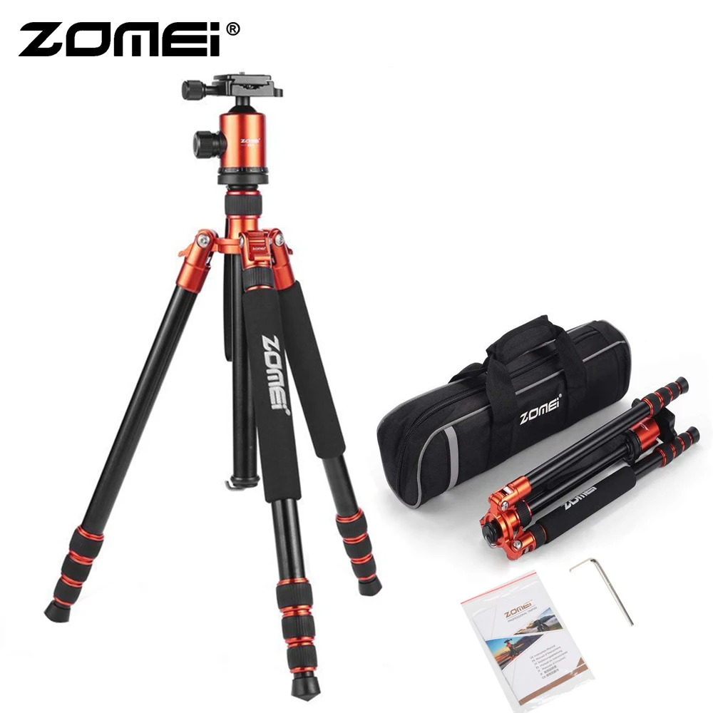 

ZOMEI Z818 Camera Tripod & Monopod Lightweight Travel Tripod with 360 Degree Ball Head and Carry Bag for SLR DSLR Digital Camera