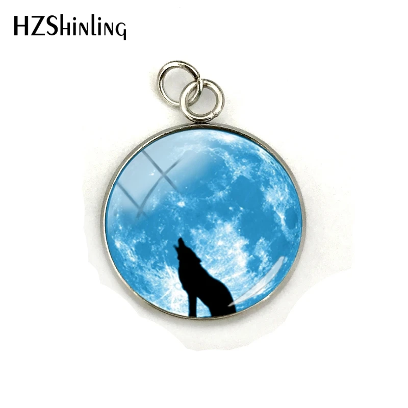 2019 New Retro Moonlight Wolf Gifts PendantsMoonlight Wolf Night Howling Hand Craft Stainless Steel Plated Charms 2019 New Retro Moonlight Wolf Gifts PendantsMoonlight Wolf Night Howling Hand Craft Stainless Steel Plated Charms