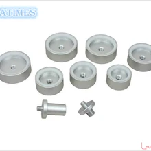 Новинка! Алюминиевый БЕЗЕЛЬ для наручных часов Dies для Rlx и Tud часов 9 шт комплект заготовок для ремонта часов