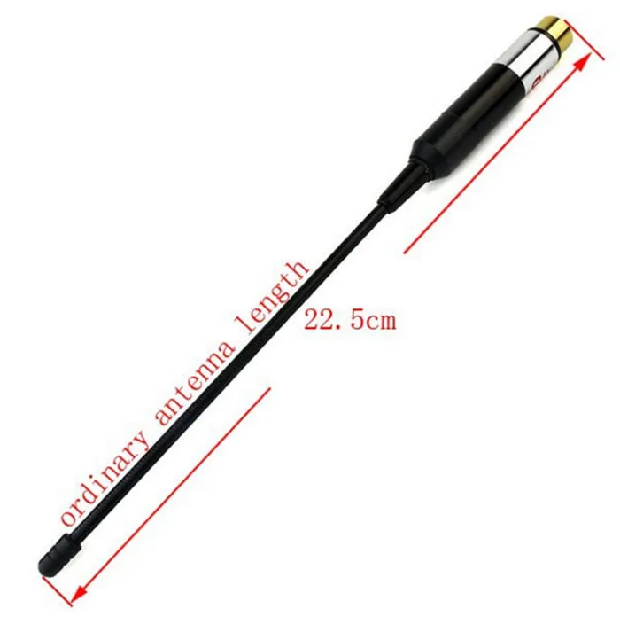 Antena de Radio telescópica SMA-M для YAESU VX-2R TONGFA UV-985 Ham Radio Hf transceptor