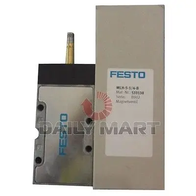 

DHL/EMS Festo MLH-5-1/4-B Solenoid Valve New in Box NIB Free Ship