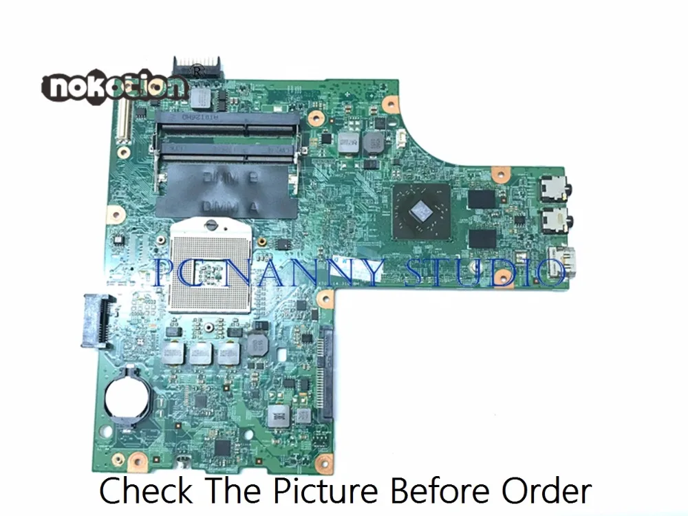 Материнская плата PANANNY для ноутбука Dell Inspiron 15R N5010 VX53T 0VX53T HM57 PGA989 48 4hh01. 011 DDR3