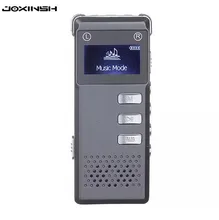 Portable 8 GB Numérique Audio Enregistreur Vocal Dictaphone Enregistrement Stéréo avec Lecteur MP3 Soutien TF carte-Gris Consumer Electronics