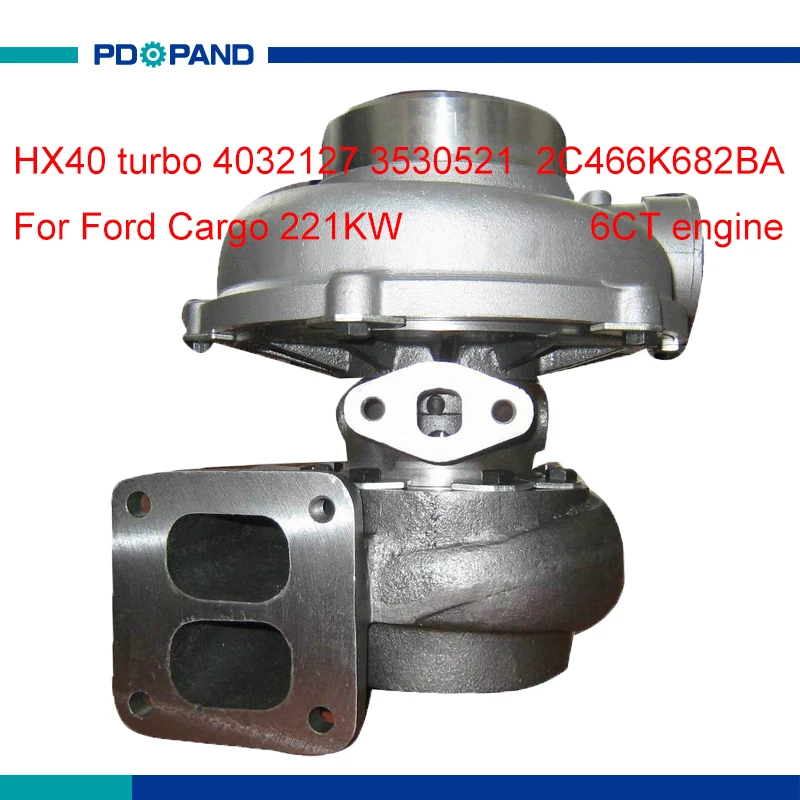 Двигатель turbo charger part HX40 компрессор наддува 4032127 2C466K682BA 2C46-6K682-BA для дизельного