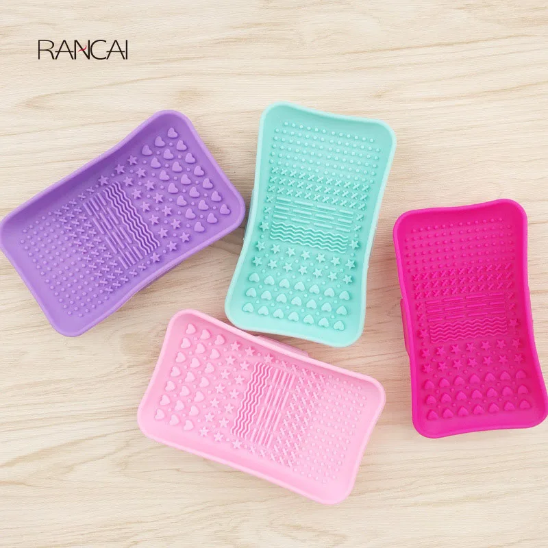 RANCAI 1Pcs Silicone Brush Cleaning Tool Soap Dish Shape Cosmetics Cleaner Washing Brushes Cleanser Clean Beauty Essentials
RANCAI 1Pcs Silicone Brush Cleaning Tool Soap Dish Shape Cosmetics Cleaner Washing Brushes Cleanser Clean Beauty Essentials