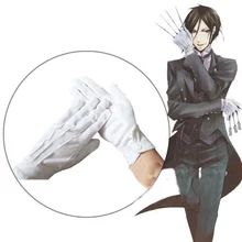 Мужские и wo мужские этикеты белые перчатки три jin тонкие секционные сценические перчатки водителя безопасности реквизит