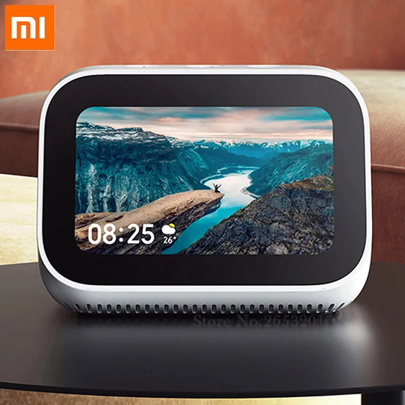 

In-Stock Xiaomi AI Touch Screen Speaker Bluetooth Speaker 5.0 Digital Display Alarm Clock WiFi Smart Connection Mi Speaker