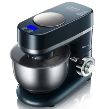 220 В Электрический 4л Многофункциональный миксер для теста автоматический 6 передач взбиватель для яиц кухонный миксер с утяжелителем EU/AU/UK