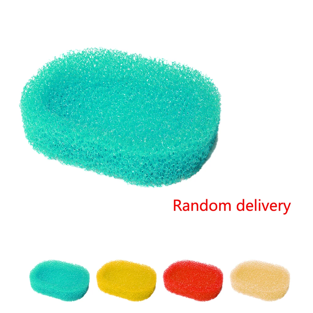 

2019 Newest candy colro Sponge Soap Dish Plate Bathroom Kit Soap Holder