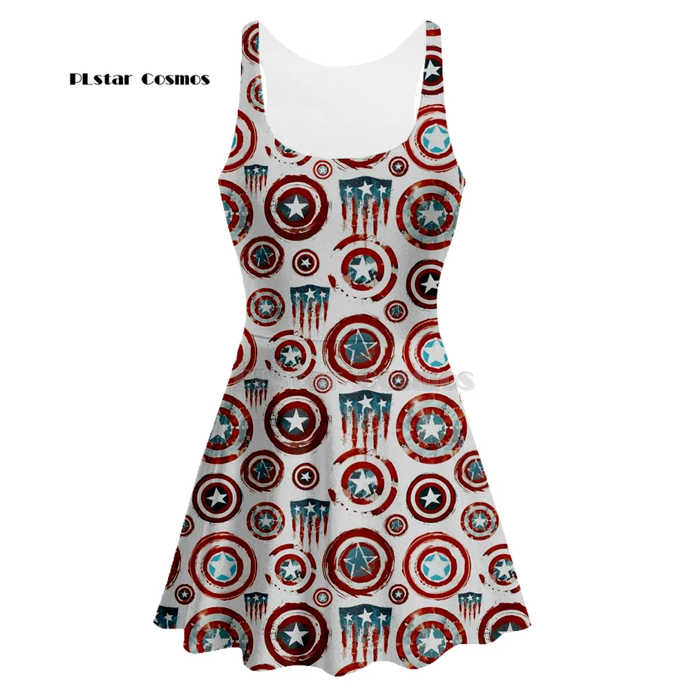 Women/'s Captain America Tank Dress Size Small New