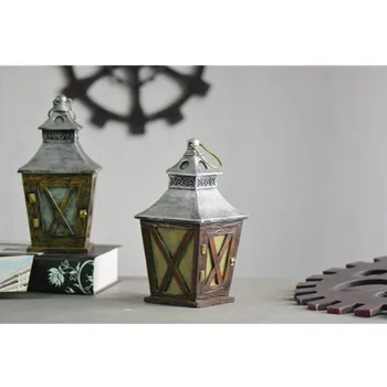 

American country retro do old lamp ornaments piggy bank oil lamp shape
