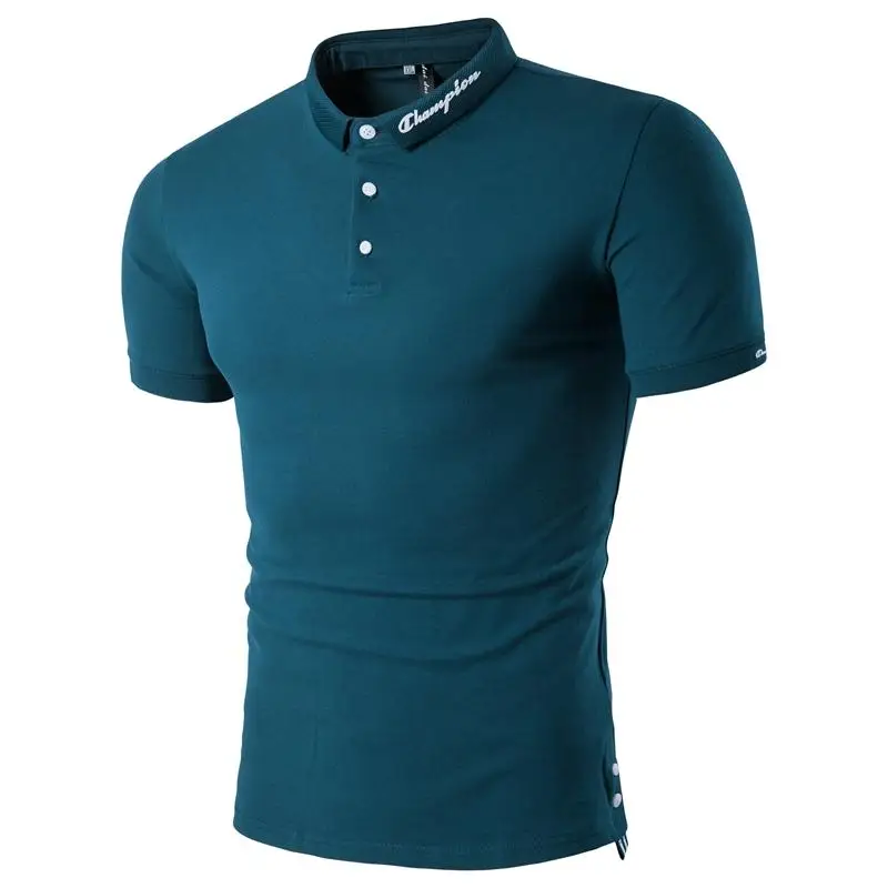 Мужские рубашки поло Camisa masculina облегающие топы футболки мужская одежда рубашка с