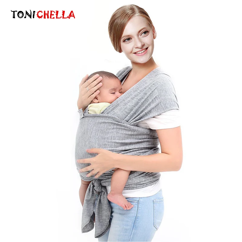 Baby Carrier Cotton Sling For Newborns Wrap Breathable Breastfeed Birth