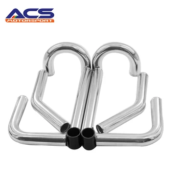 

YIRUI-Universal Polished 500mm Length 3'' Aluminum FMIC Intercooler Piping Kit For Ford ST225