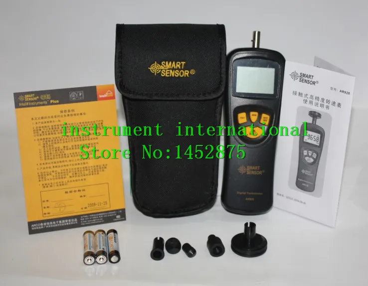 

Smart Sensor AR925 Digital Tachometer 0.5~19999RPM !Brand New!! AR-925