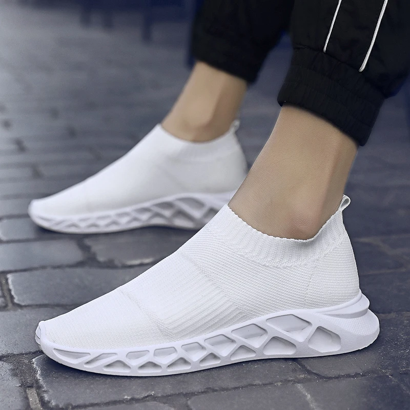 

2019 Spring Krasovki Men's Casual Shoes Male Sneakers Breathable Lace up Man Footwear Sport Sapato Masculino Comfortable 39-44