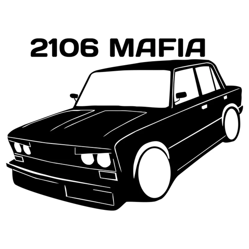 CS 1315#19*14см наклейки на авто 2106 MAFIA V2 водонепроницаемые машину наклейка для