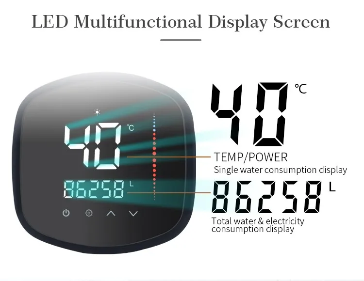 Ecofresh 3.5kW безопасный умный ce ванная комната горячий мгновенный Электрический проточный водонагреватель для душа