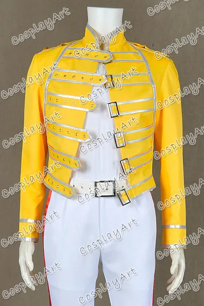 Banda Queen Freddie Mercury Vocalista Cosplay Traje