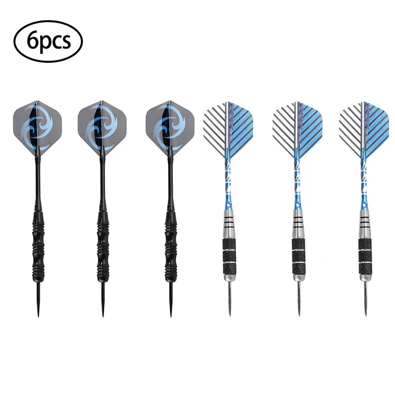 

3 Pcs High-end Professional Game Dedicated All-metal Anti-fall Darts Needle Throwing Tip Patterned Wearable darts accessories
