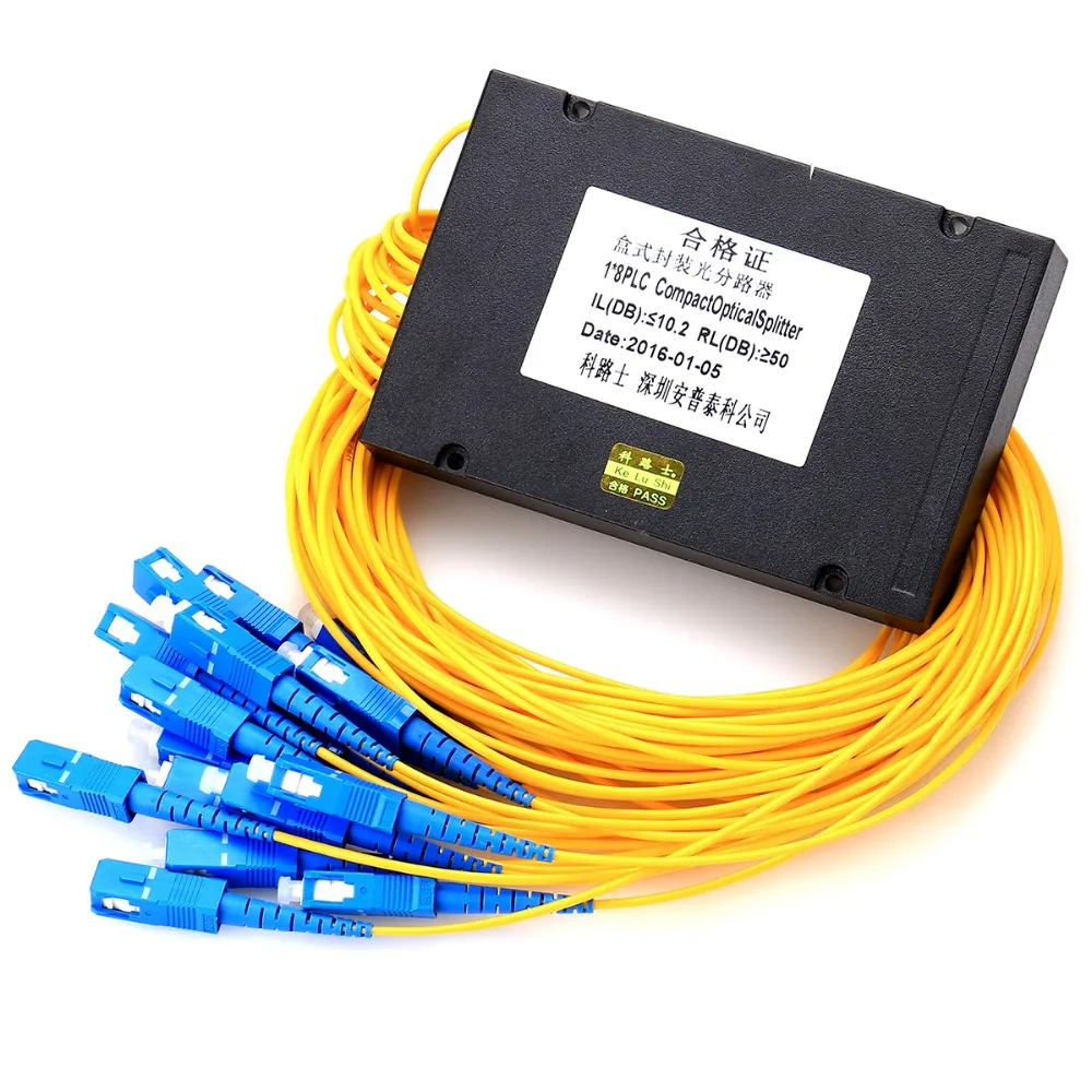 KELUSHI 1*16 ПЛК волоконно оптический Cble разделитель коробка тип 1x16 кассета