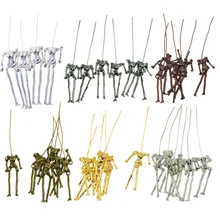 34 шт./компл. 6 цветов человека Форма Скелет средства ухода за кожей DIY кулон в форме Куклы Подвески для изготовления ювелирных изделий Ремесла женские Цепочки и Ожерелья Выводы кукла подарок