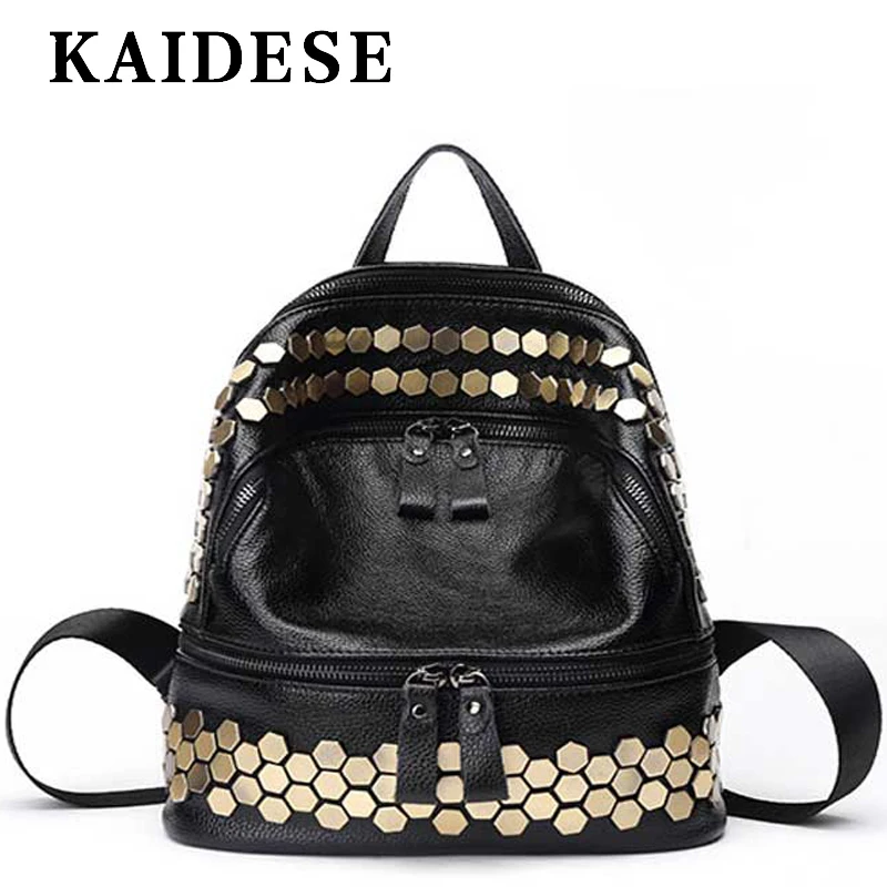 KAIDESE fashion youth academy wind shoulder bag lady leisure travel large capacity backpack 2018 new women's bag kanken backpack