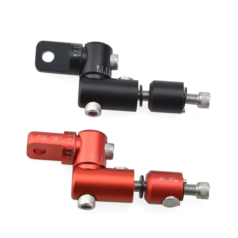 1pc Archery V Bar Adjustable Single Sided V Bar Compound Bow Adapter Shock Absorption Stabilizer  Hunting Accessory