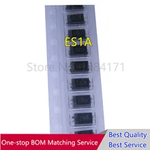 100 шт. ES1A DO-214AC быстрое восстановление диод поверхностного монтажа SUPERFAST ic-выпрямитель