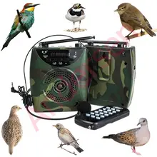 48ВТ более 800 птиц звук беспроводной пульт дистанционного птица абонент MP3-плеер цифровой охотничий манок с гарнитурой