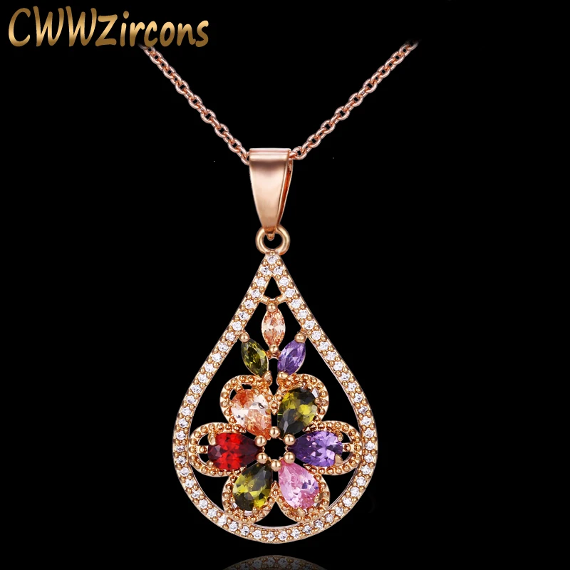 CWWZircons модное желтое золото цвет CZ камень проложить Роскошный Многоцветный