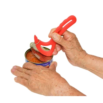 

Kitchen Can Openner Red Easy-grip Ring Puller for Can