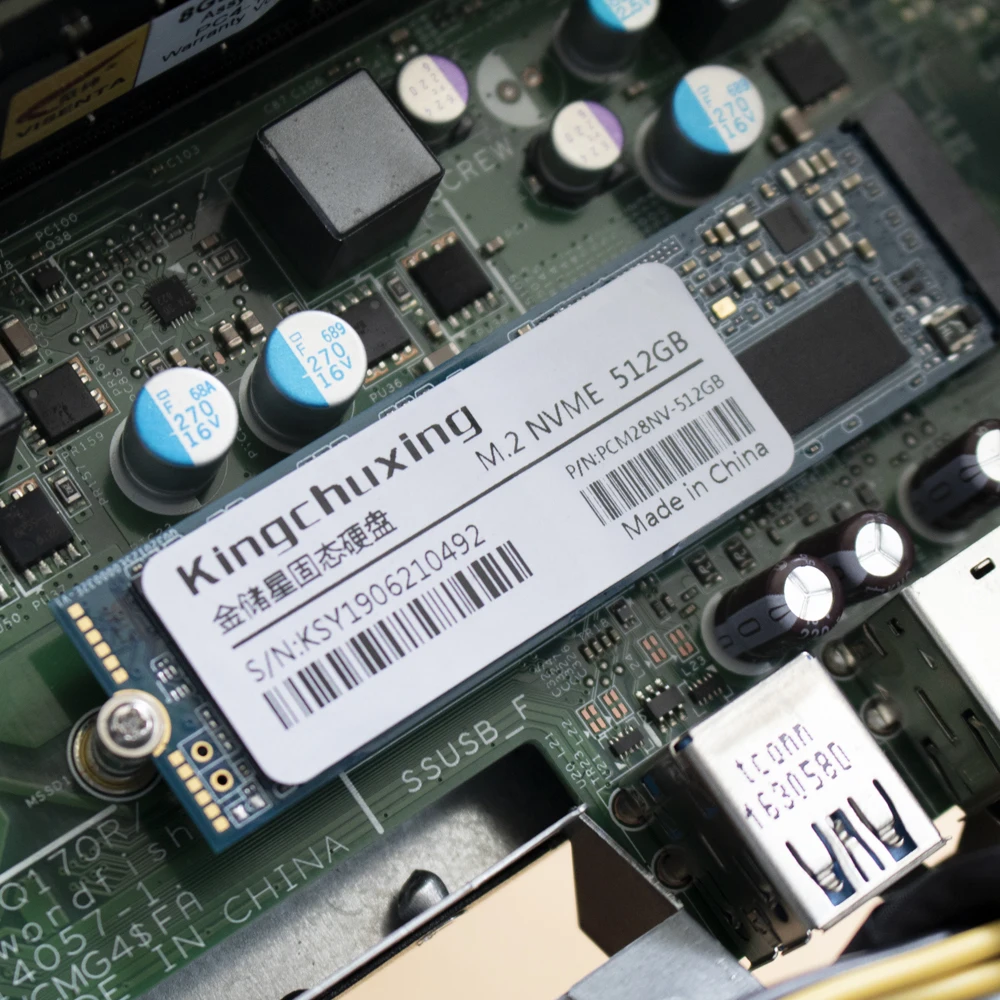 2280 Внутренний твердотельный Накопитель SSD m.2 M2 NVMe PCIe твердотельный накопитель жесткий диск 128 ГБ 256 512 1 ТБ HDD для компьютера, ноутбука, Kingchuxing