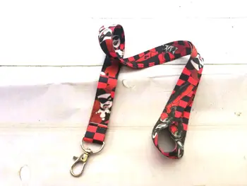 

New 30 pcs cartoon Harley Quinn Cello Phone Key Chain Neck Strap Keys Lanyards gift X-200
