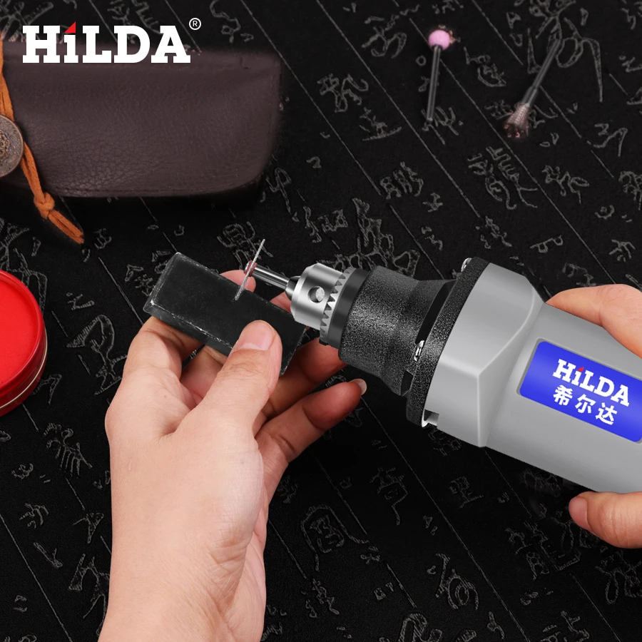 Hilda 400 w mini broca elétrica para