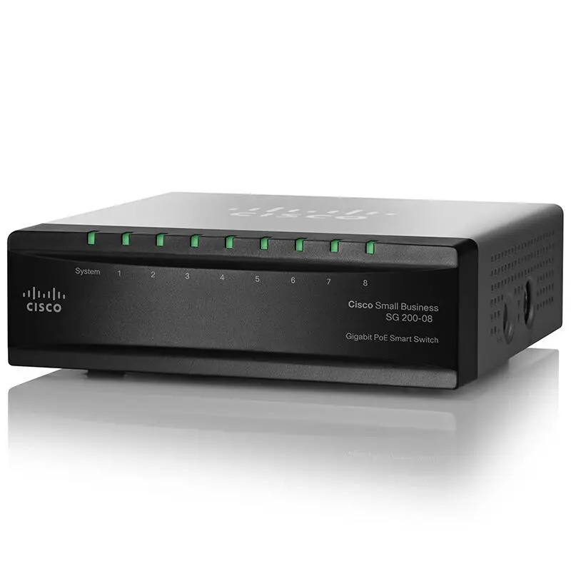 SG200 08 (SLM2008T CN) 8 port Gigabit network management switchin