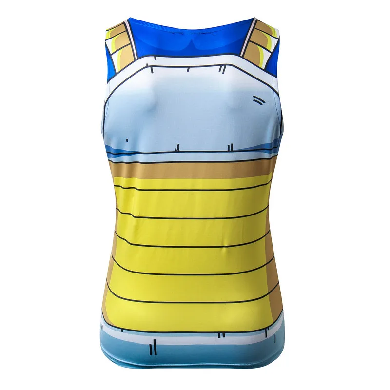 Новинка, мужская майка Dragon Ball Z Vegeta Armor, майка для бодибилдинга, майка для фитнеса, хипстер, 3D аниме, Майки DBZ, Майки X Task Force