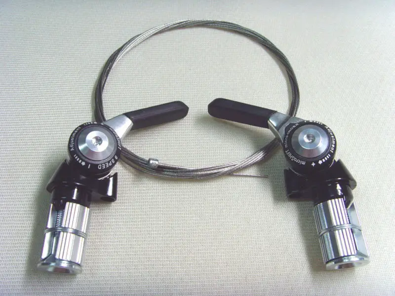 microshift 9 speed bar end shifters