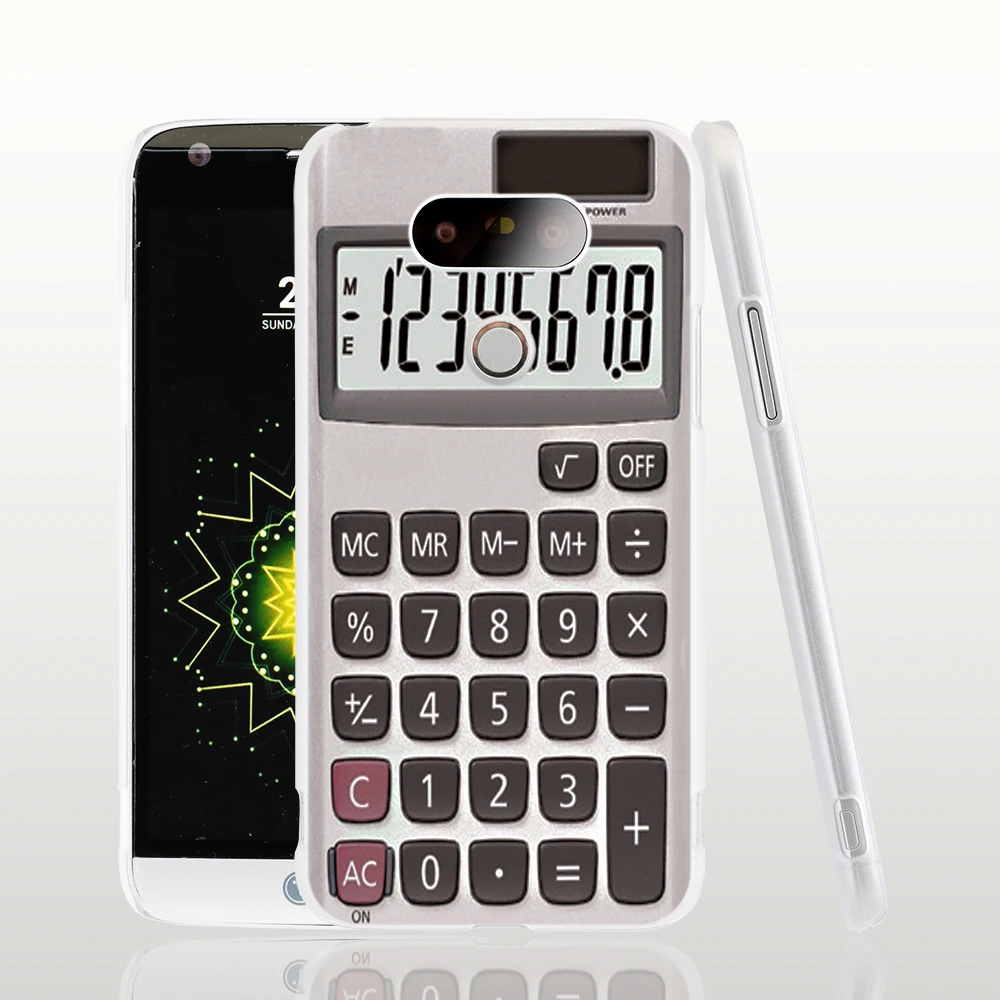 16049 font b Calculator b font cell phone case cover for LG G5 G4 G3 K10